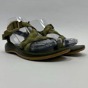 🌿 Chaco Z/1 Sandals – Green – Youth 4 / Women’s 6 – Outdoor, Hiking, Water 🌿